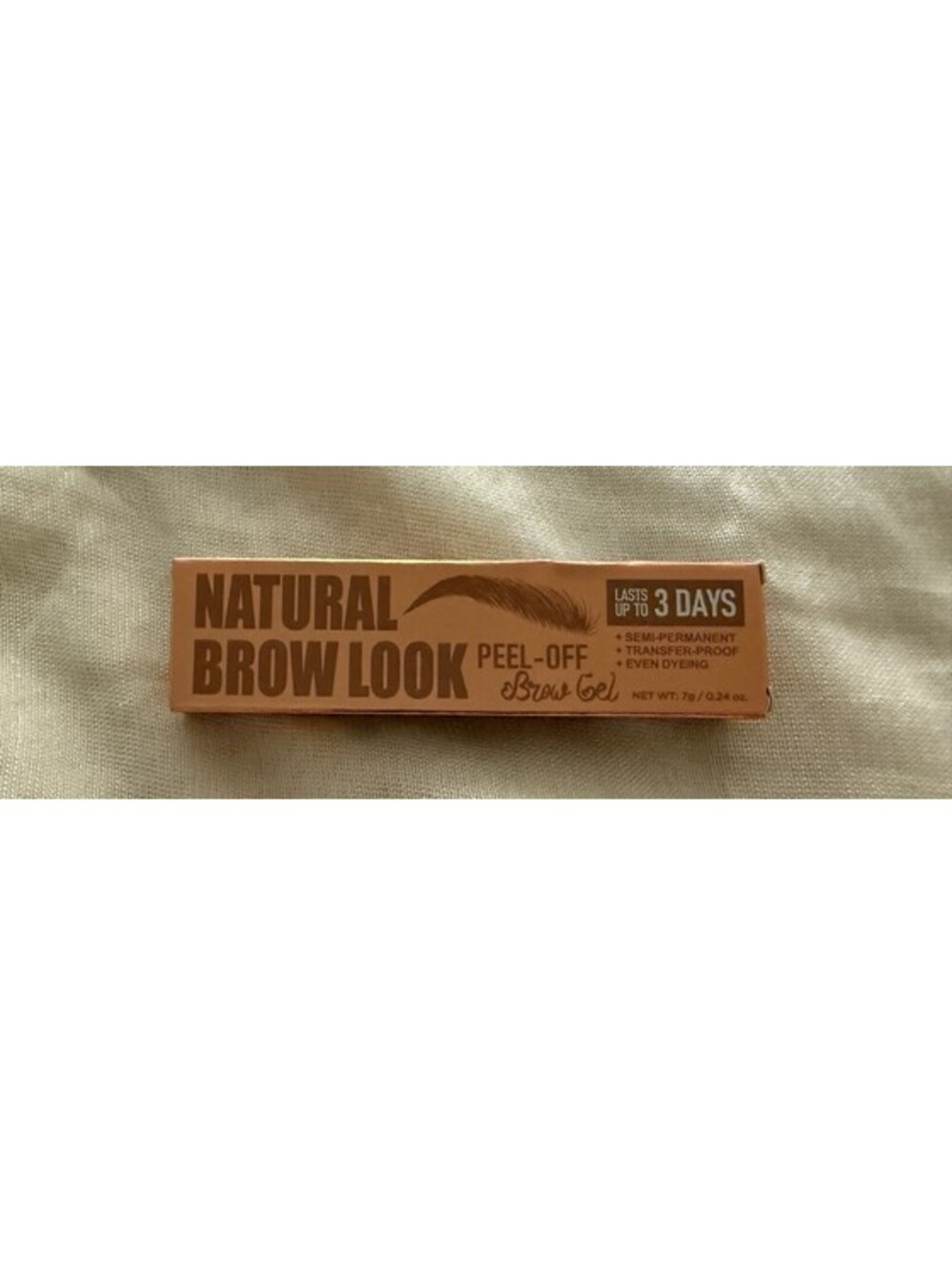 Pagevine Natural Brow Look Peel-Off Brow Gel – 02 Auburn Waterproof NEW